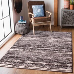 Blizzard Modern Polyester 160x230cm Rug In Dark Grey