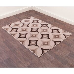 Spirit 120x170cm Star Design Rug In Natural